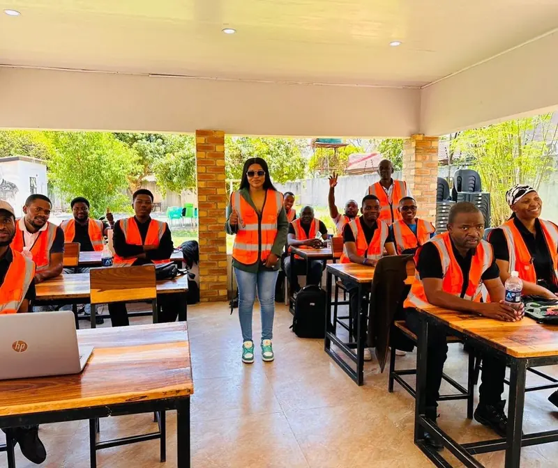 Client training session