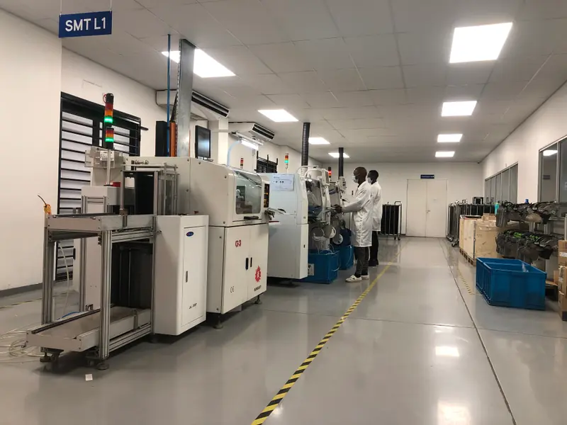 Smart meter production line